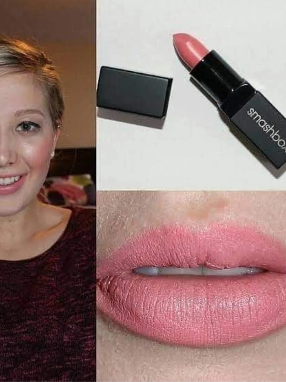 ⚡️🖤Smashbox Paris Pink Matte Be Legendary Lipstick